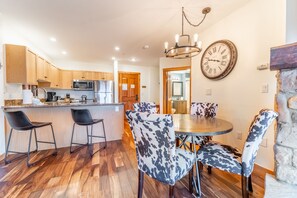 Dining - Overlooks Keystone Base Area, Short Walk to Lifts; Private Balcony with Views (Keystone)