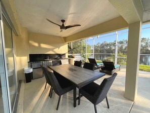 Outdoor dining