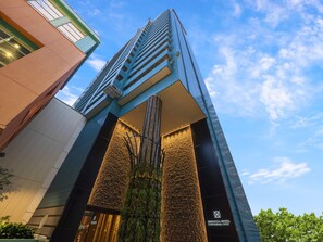 Entrée de l’hébergement 