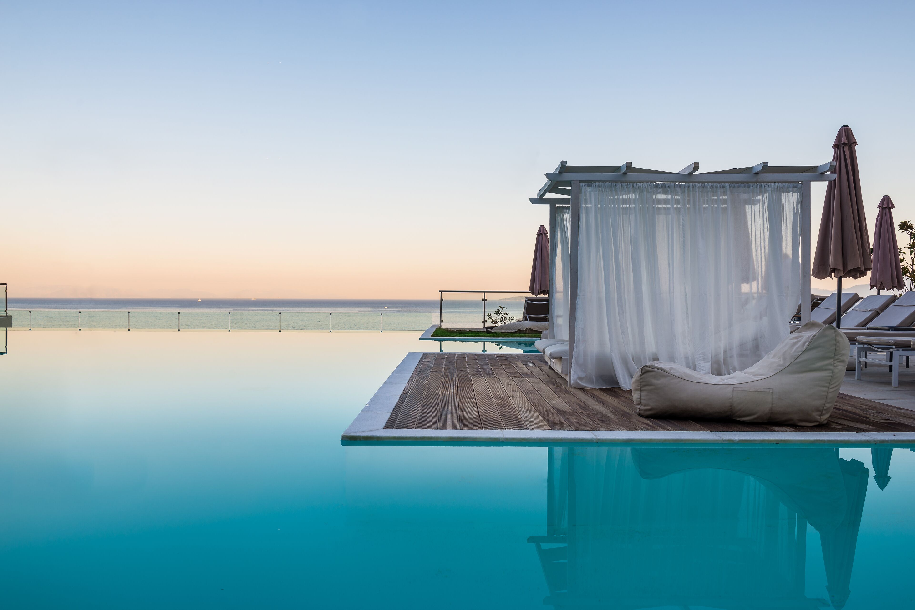 Seasonal outdoor pool