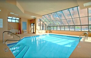 Indoor pool, outdoor pool