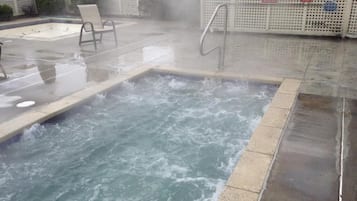 Indoor pool, outdoor pool