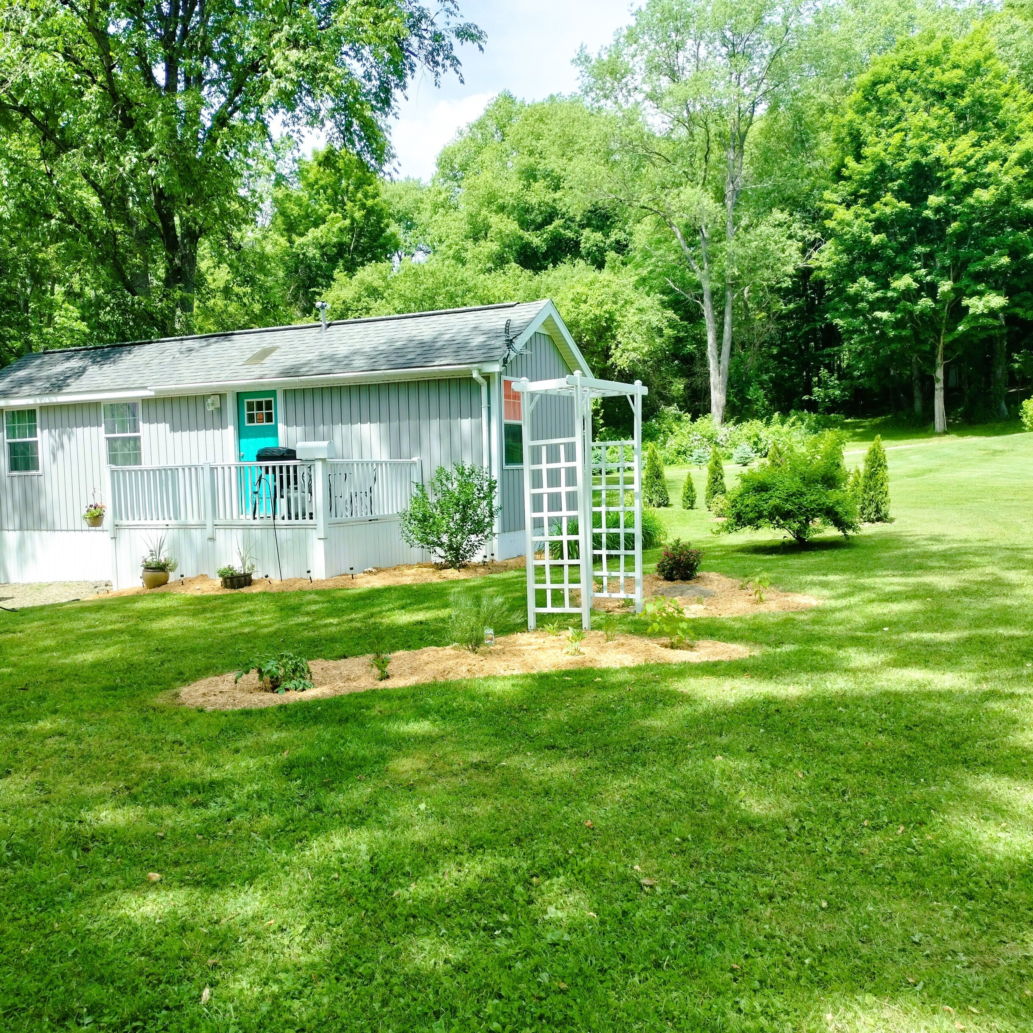 Tiny Cottage, Garden Setting in the Country