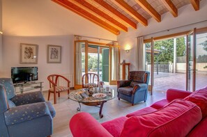 TV, table tennis - Llobiman, Villa-Finca 5StarsHome Mallorca (Pollensa / Pollença)