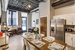 Condo, 4 Bedrooms | Dining - Whitaker Street Collection by Lucky Savannah (Savannah)