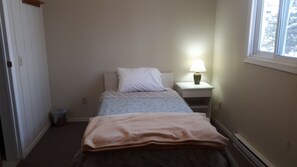 2 habitaciones, wifi gratis y ropa de cama