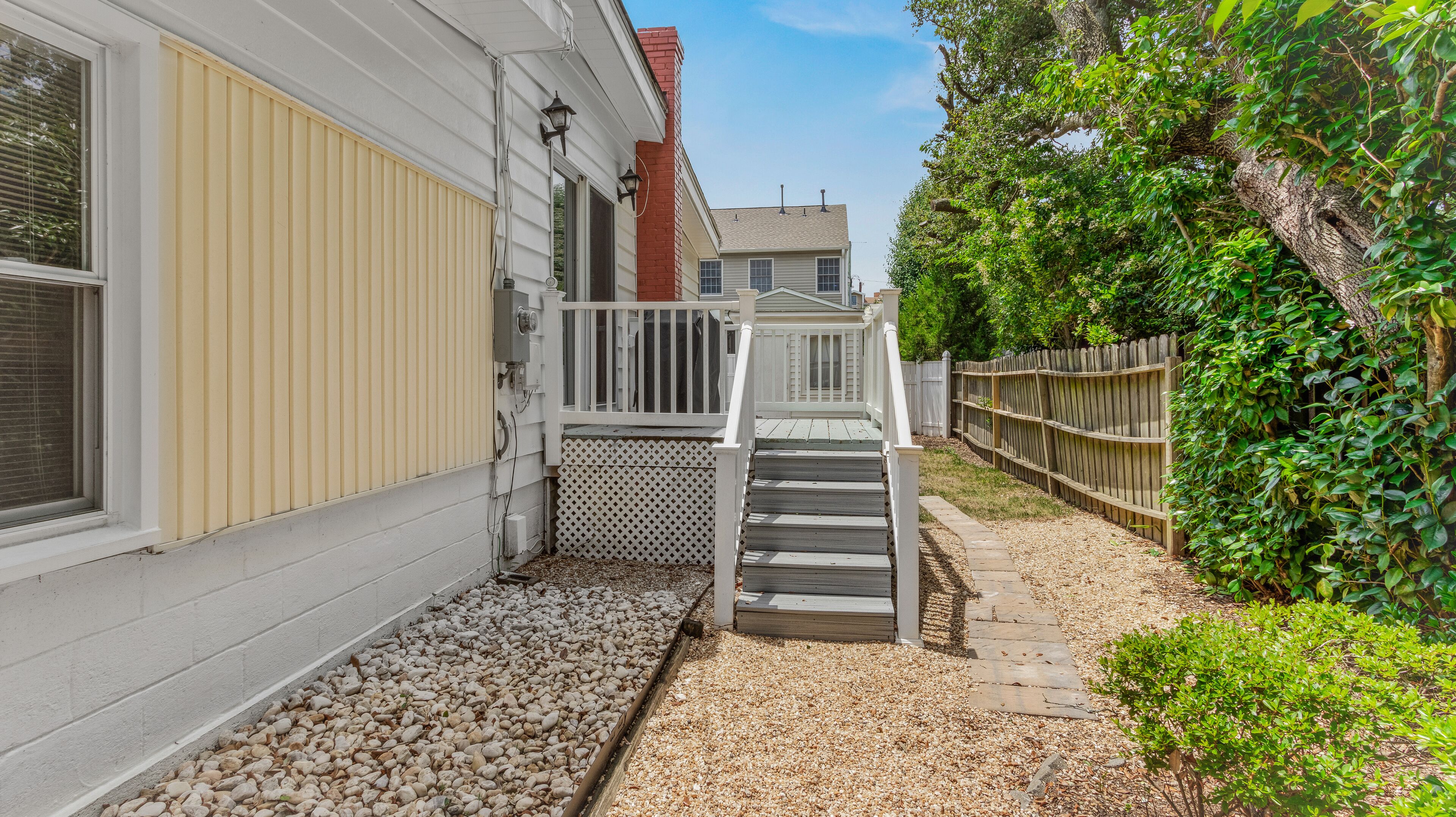 Enceinte de l’hébergement