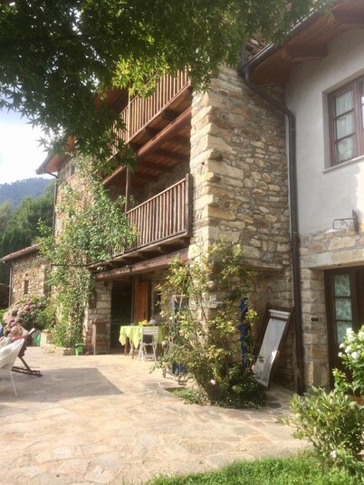 Baita Le Jafe` , Balcone sul Piemonte - Intera Baita 12 Posti Letto