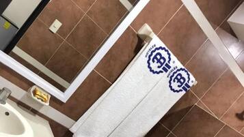 Shower, towels