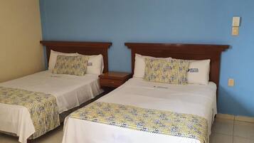 Soundproofing, free WiFi, bed sheets