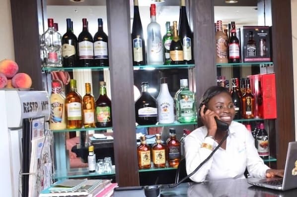 Voorkant van accommodatie