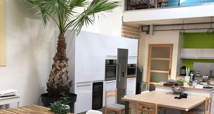 Loft plein centre-ville avec parking