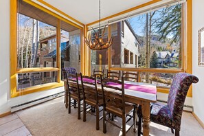 Dining - Cozy Condo: Gore Creek Views & Grand Hyatt Perks (Vai)