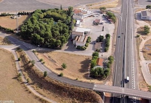Vue depuis l’hébergement