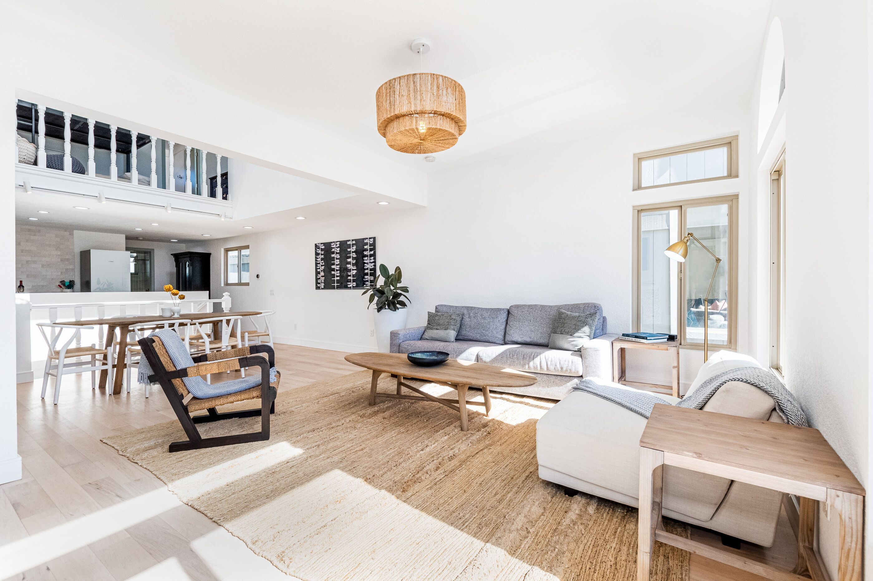 TV connectée, cheminée, baby-foot