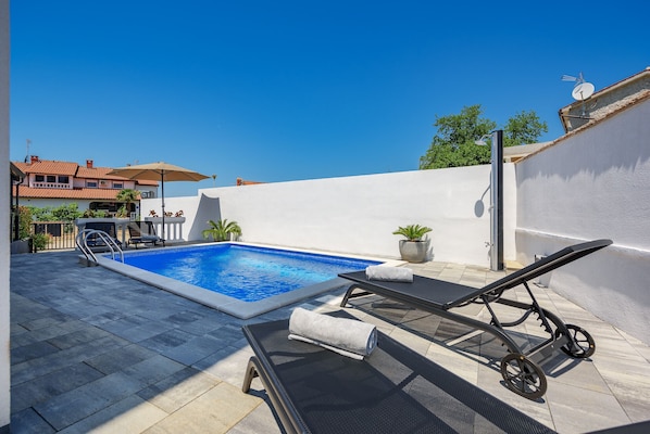 Piscine chauffée