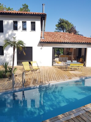 Una piscina climatizada
