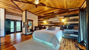 1 dormitorio, tabla de planchar con plancha, wifi y ropa de cama