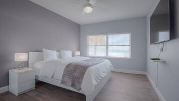 2 dormitorios, tabla de planchar con plancha, wifi y ropa de cama