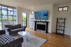 Älytelevisio, takka