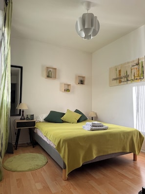 3 habitaciones y ropa de cama 