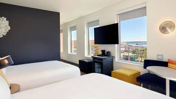 Room, 2 Queen Beds, Non Smoking (View) | In-room safe, individually decorated, individually furnished, desk
