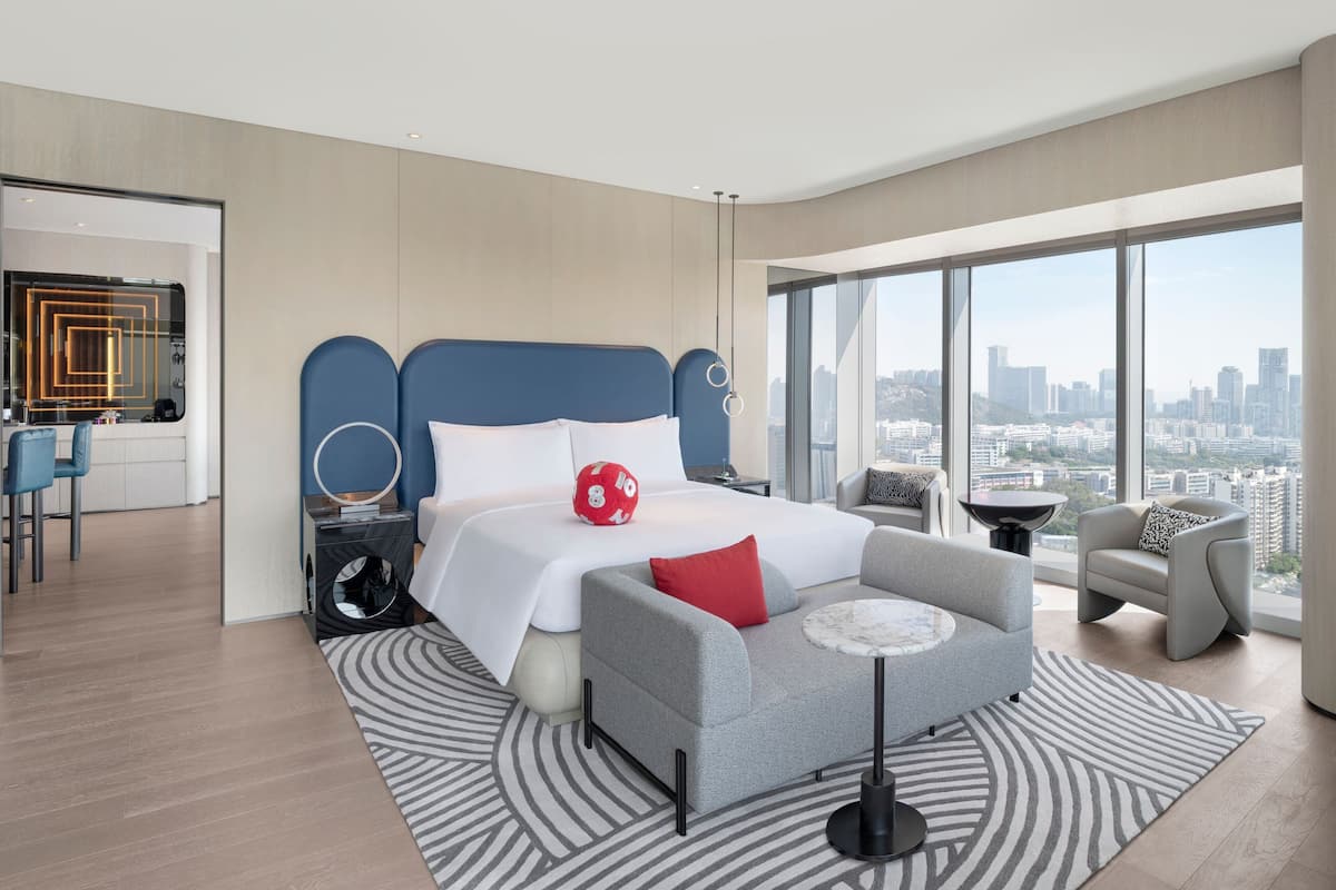 1 dormitorio, ropa de cama de alta calidad, edredones de plumas