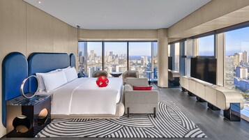 Fantastic Suite, Suíte, 1 quarto, para fumantes | Roupas de cama premium, edredons de pluma, frigobar, cofres nos quartos