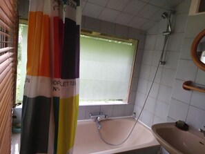Badewanne, Haartrockner