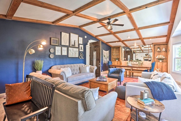 Crestline Vacation Rental | 5BR | 3BA | 3,000 Sq Ft | 3 Stories