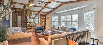 Boho-Chic Home w/ Game Room Near Lake Gregory!