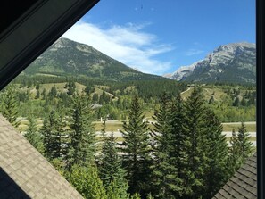 View from property - "La Sierra/Los Picos" - At Summit GR - Penthouse 1539 sqft! (Canmore)