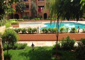 Pool - Pool view apartment in Ricoflores Beach II 4847 (El Mansouria)