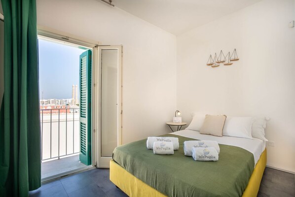 1 bedroom, iron/ironing board, WiFi, bed sheets - WePuglia - Belvedere sul Porto (Monopoli)