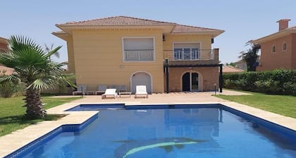 Pleasant villa with swimming pool in Marina Saidia 4901