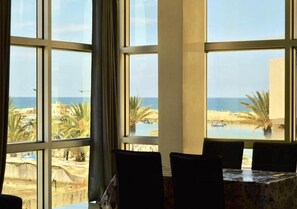 Dining - Side sea view apartment in El Hamra II 4918 (Asilah)
