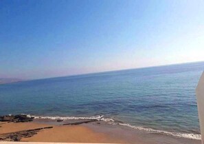 On the beach