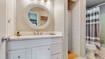 Hair dryer, towels