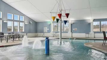 Indoor pool, a heated pool