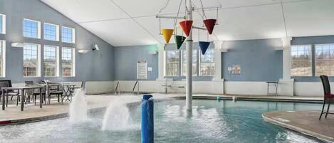 Piscine intérieure, piscine chauffée