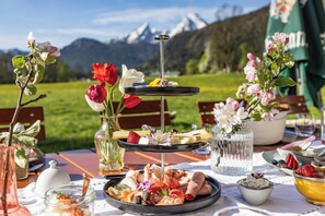 Outdoor dining - 3/4/5/7 Gamsbleame for 1-2 pers., 21 m² (Bischofswiesen)