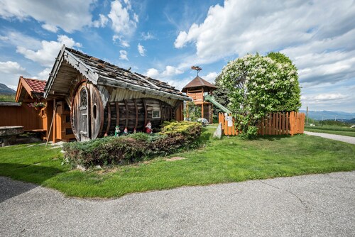 Appartement de vacances "Résidence Condor Rosengarten" avec vue sur la montagne, sauna, Wi-Fi et jardin