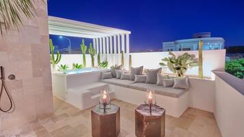 Doppia Luxury, 1 letto king | Terrazza/patio