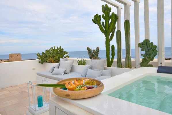 Luksus-dobbeltværelse | Terrasse/gårdhave