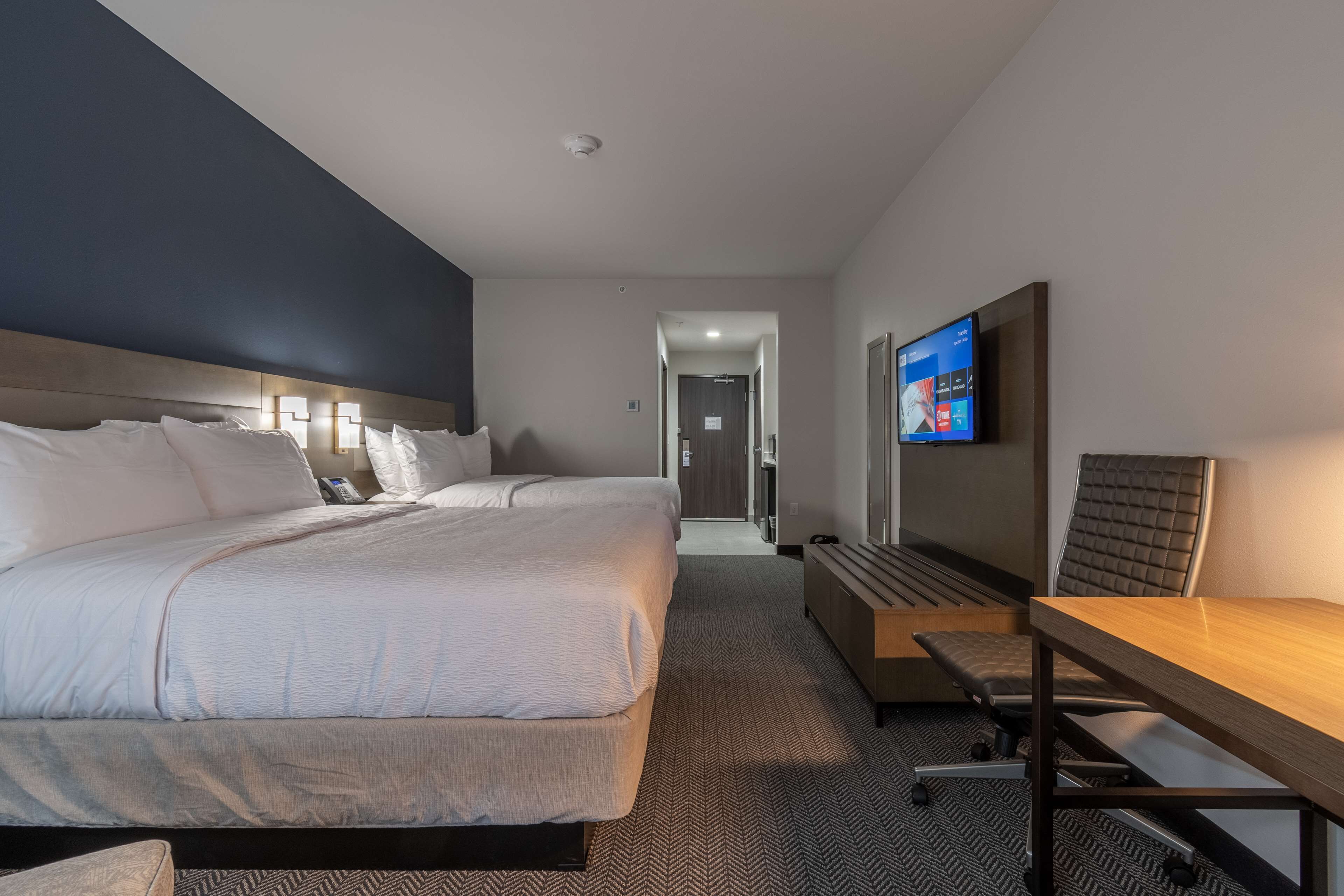 standard room, 2 queen beds, accessible, refrigerator & microwave | 1 bedroom, hypo-allergenic bedding, individually decorated