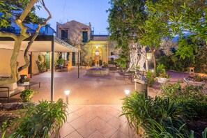 Front of property – evening/night
