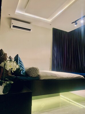 1 Schlafzimmer, Bügeleisen/Bügelbrett, kostenloses WLAN, Bettwäsche