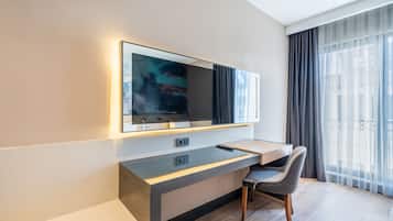 1 habitación, minibar, wifi gratis y ropa de cama