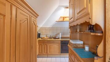 Kühlschrank, Ofen, Herdplatte, Geschirrspüler