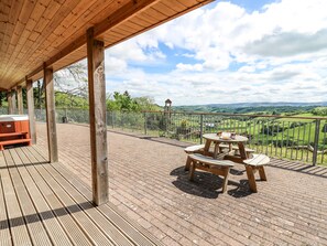 Ferienhaus | Balkon